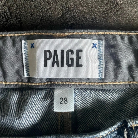 Paige denim cuffed shorts - Picture 2 of 3